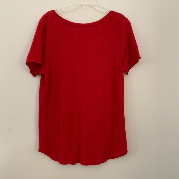 Red Old Navy Everywear Blouse - Picture 2 of 4